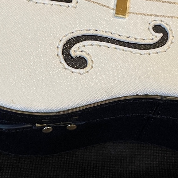 RARE Kate Spade Novelty Jazz Things Up Bass Violin Case Clutch Crossbody Bag - Picture 3 of 14